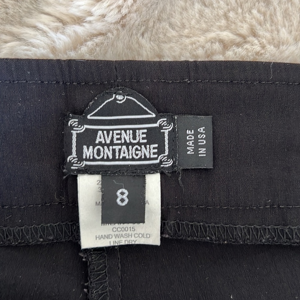 Avenue Montaigne Women’s Black Pains Super stretchy fabric, size 8 - Picture 4 of 6